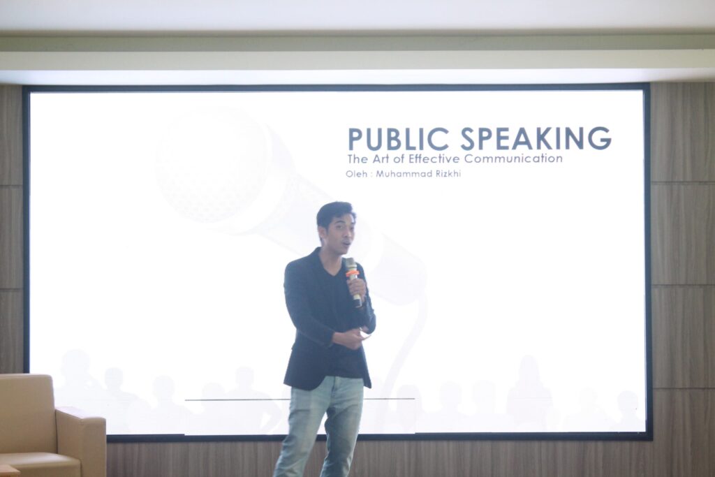 event public speaking